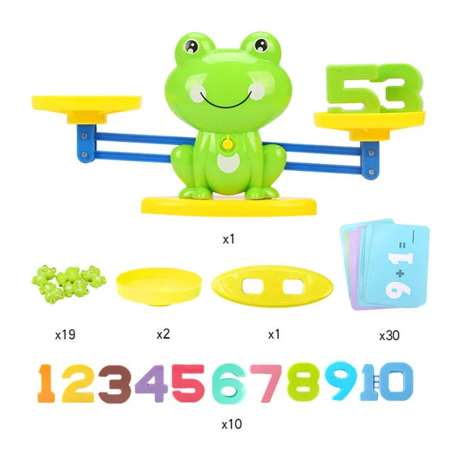 Woods™ | Leather Counting - Montessori Counting Scale