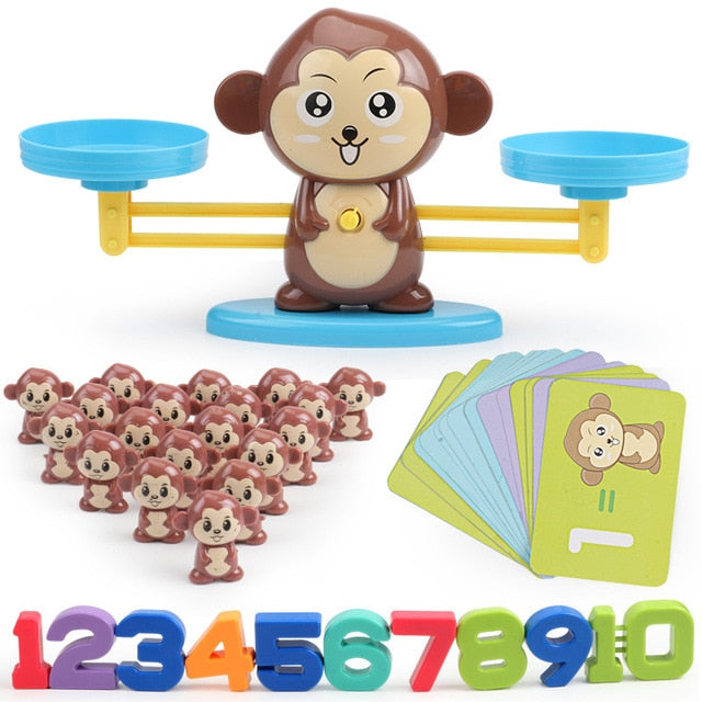 Woods™ | Leather Counting - Montessori Counting Scale