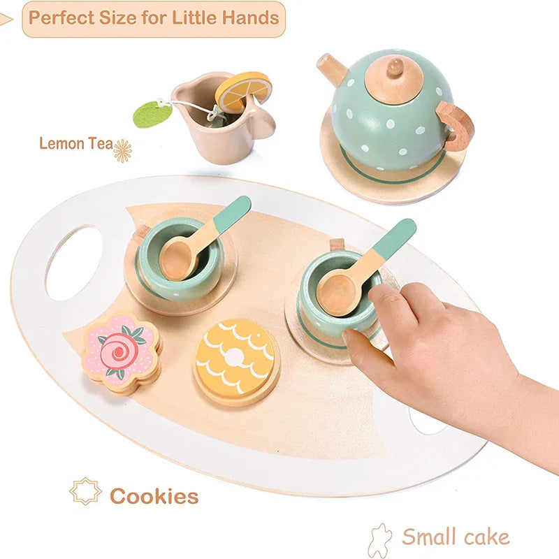 Woods™ - Wooden Tea Playset