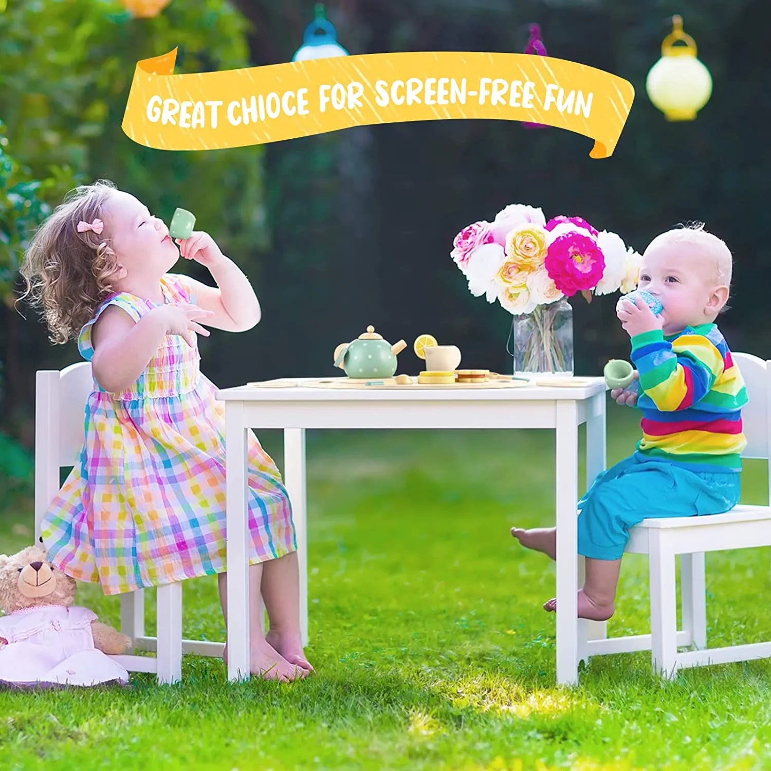 Woods™ - Wooden Tea Playset
