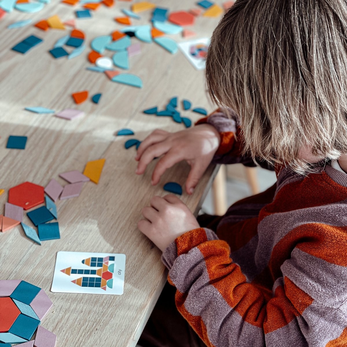 Woods™ | Develop Creativity - Geometric Shape Puzzle