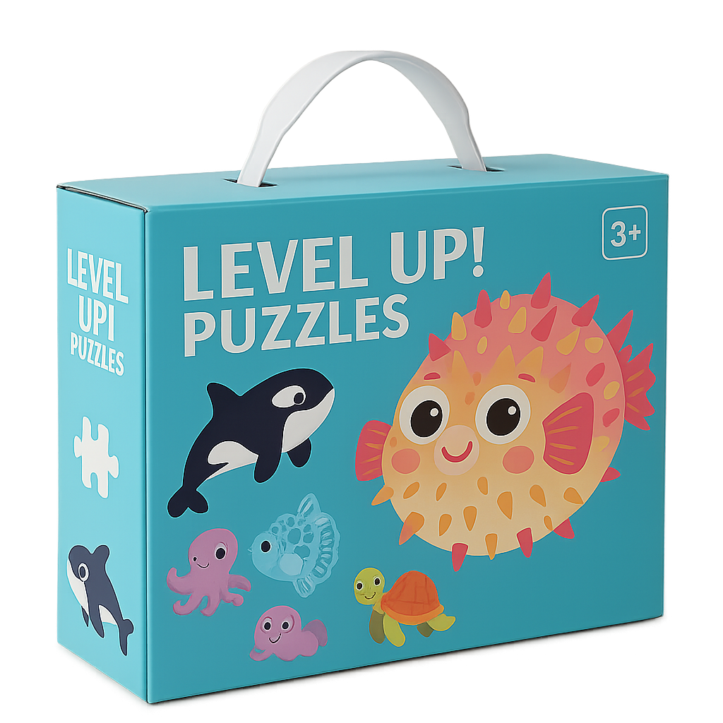 Woods™ - Fine Motor Skills & Creativity - 6-in-1 Puzzle
