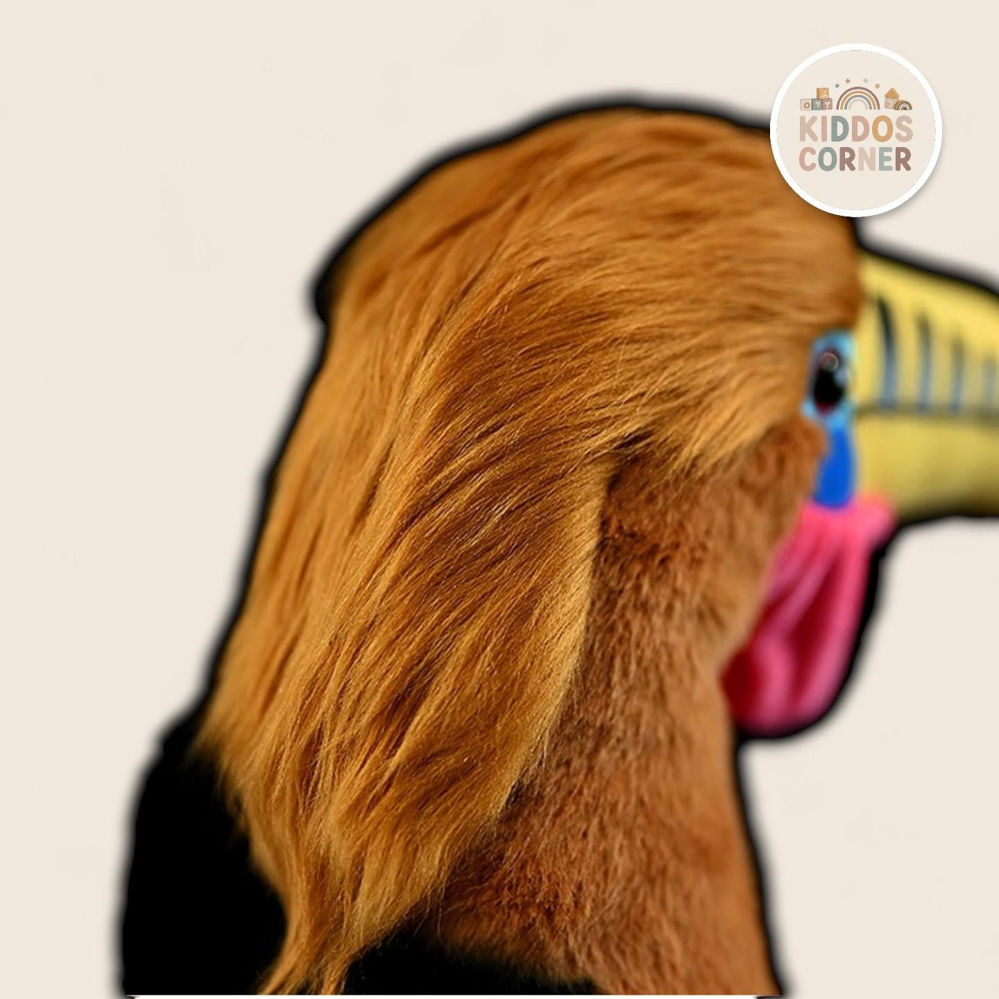 Rufous-necked Hornbill Bird Stuffed Plush Toy