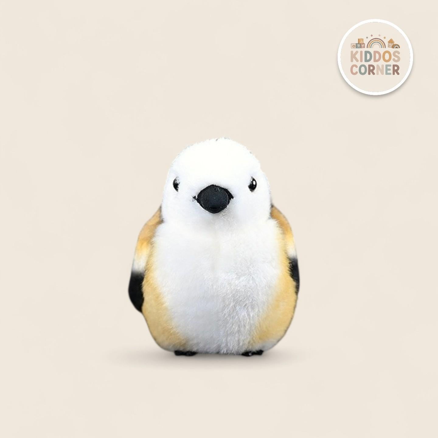 Long-Tailed Bushtit Bird Soft Stuffed Plush Toy