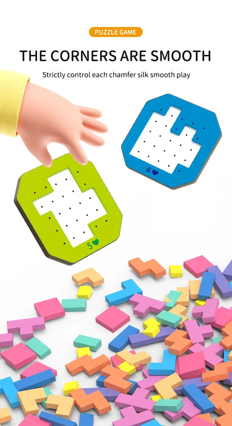 Logic Blocks™ – Color & Creativity – Geometric Puzzle