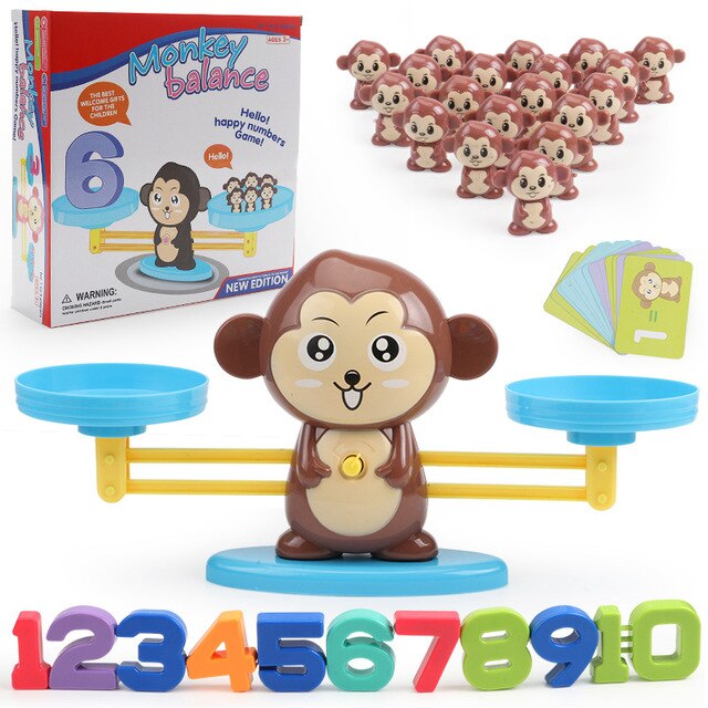 Woods™ | Leather Counting - Montessori Counting Scale