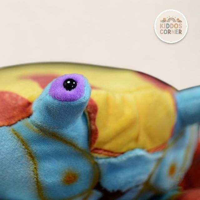 Red Yellow Crab Soft Stuffed Plush Toy