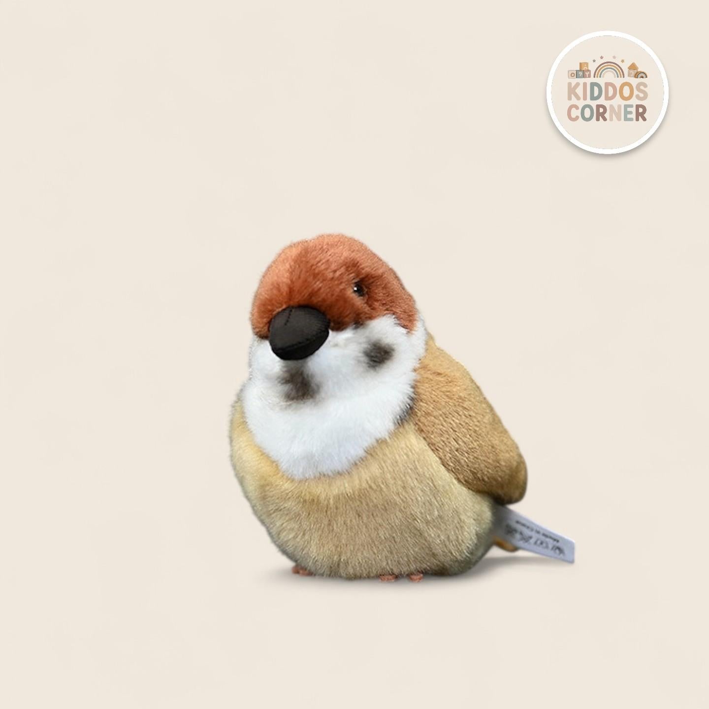 Tree Sparrow Bird Soft Stuffed Plush Toy