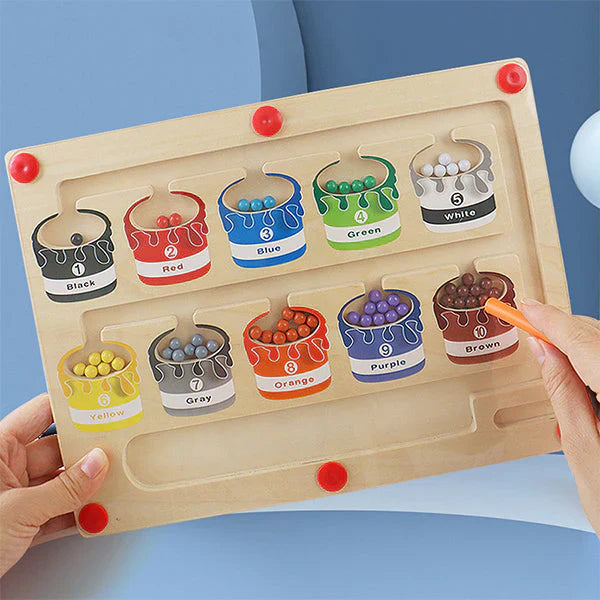 Woods™ - Maze Adventure with Magnets - Magnetic Sorting Board