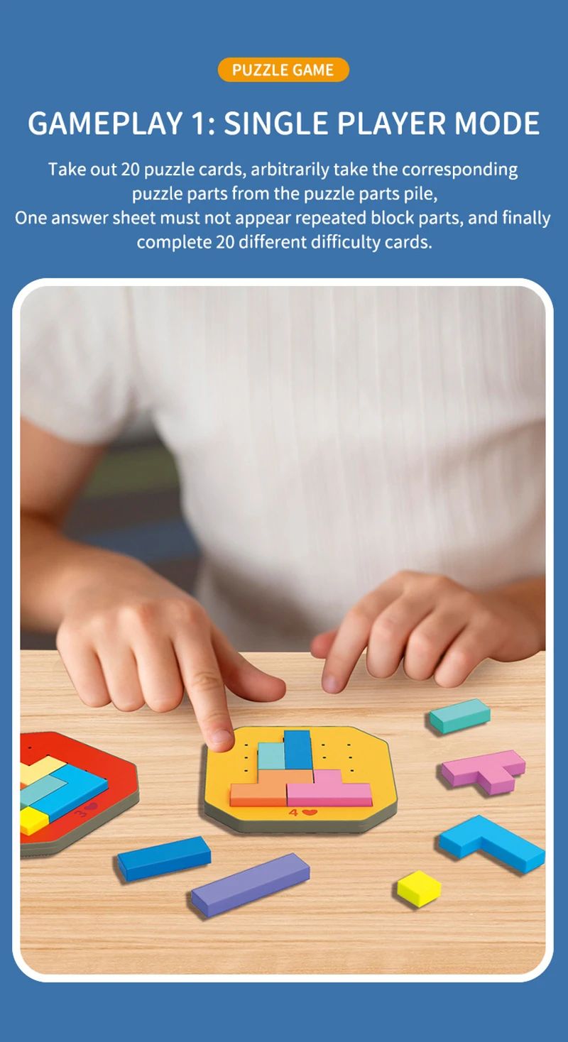 Logic Blocks™ – Color & Creativity – Geometric Puzzle