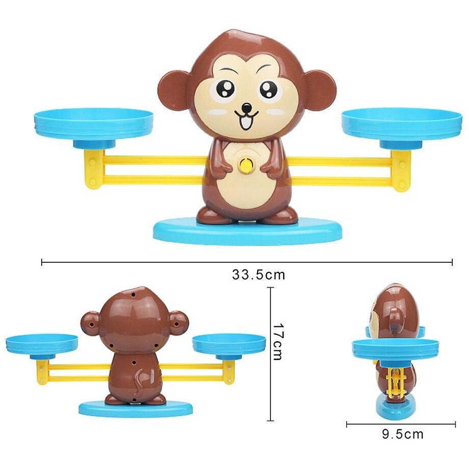 Woods™ | Leather Counting - Montessori Counting Scale