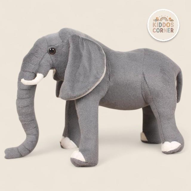 Large African Elephant Soft Stuffed Plush Toy