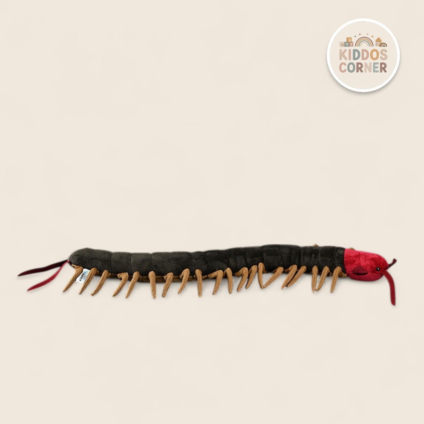 Chinese Red-Headed Centipede Stuffed Plush Toy