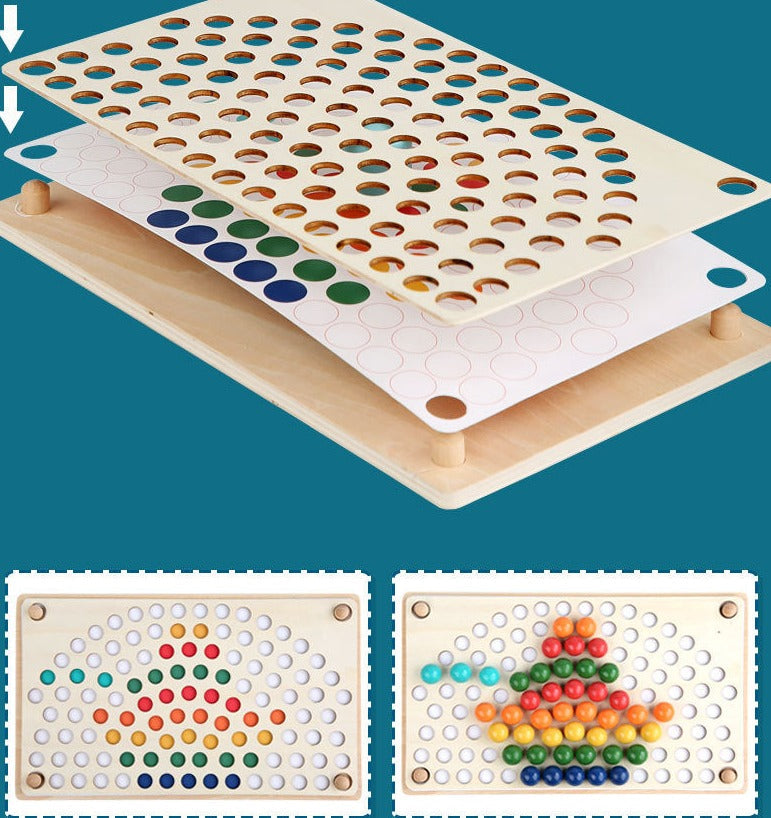 Woods™ - Build and Connect! - Rainbow Beads