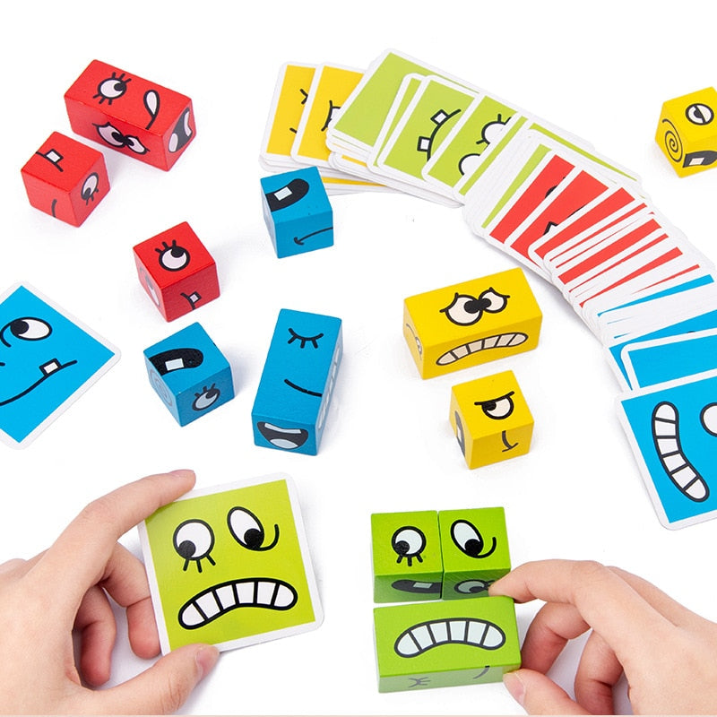 Woods™ | Thinking Training for Children - Expression Block Puzzle