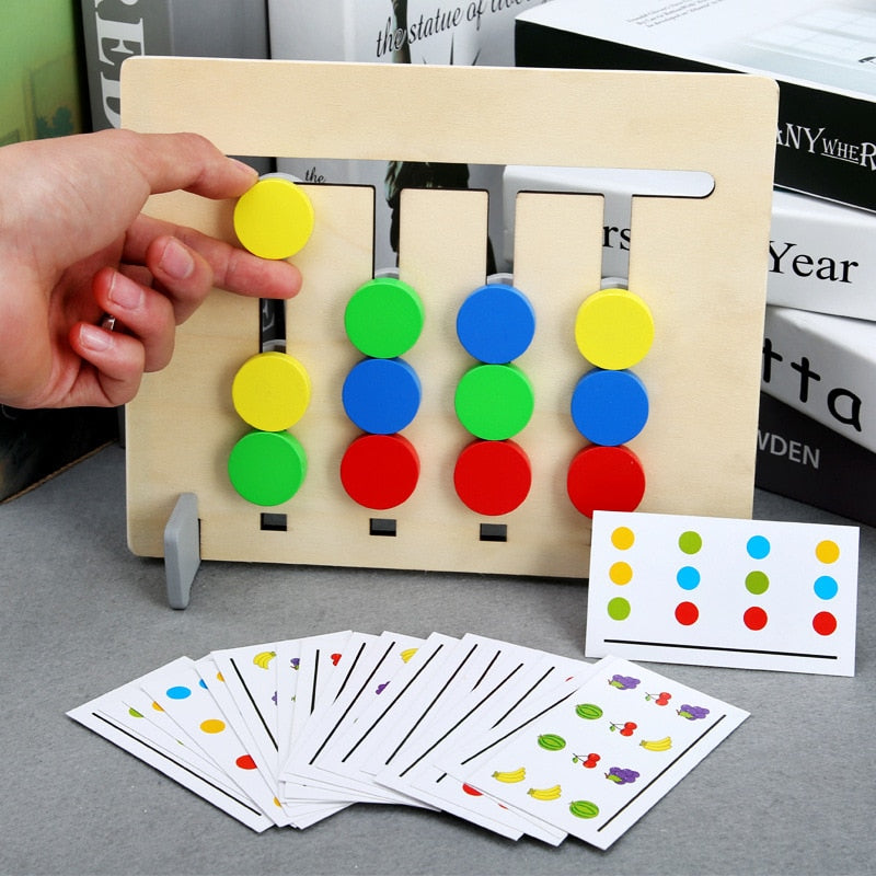 Woods™ | Logical reasoning for children - Montessori sorting puzzle