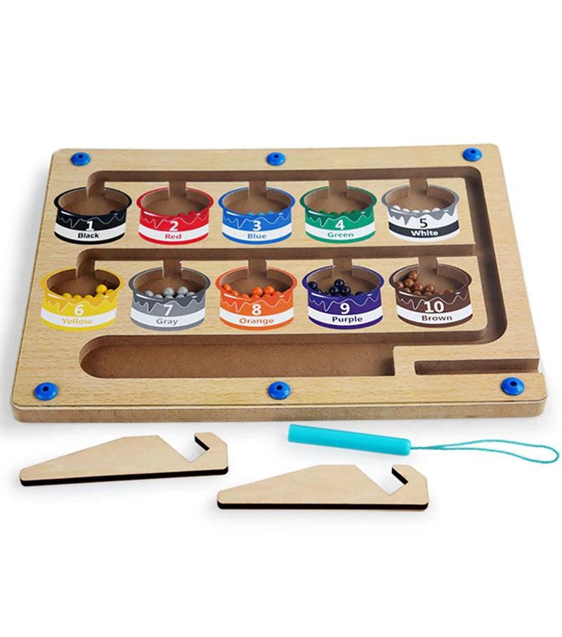 Woods™ - Maze Adventure with Magnets - Magnetic Sorting Board