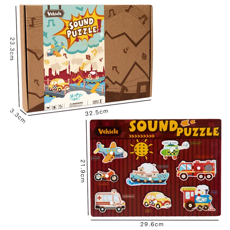 Sound Matching Game™ – Hear & Discover – Educational Puzzle