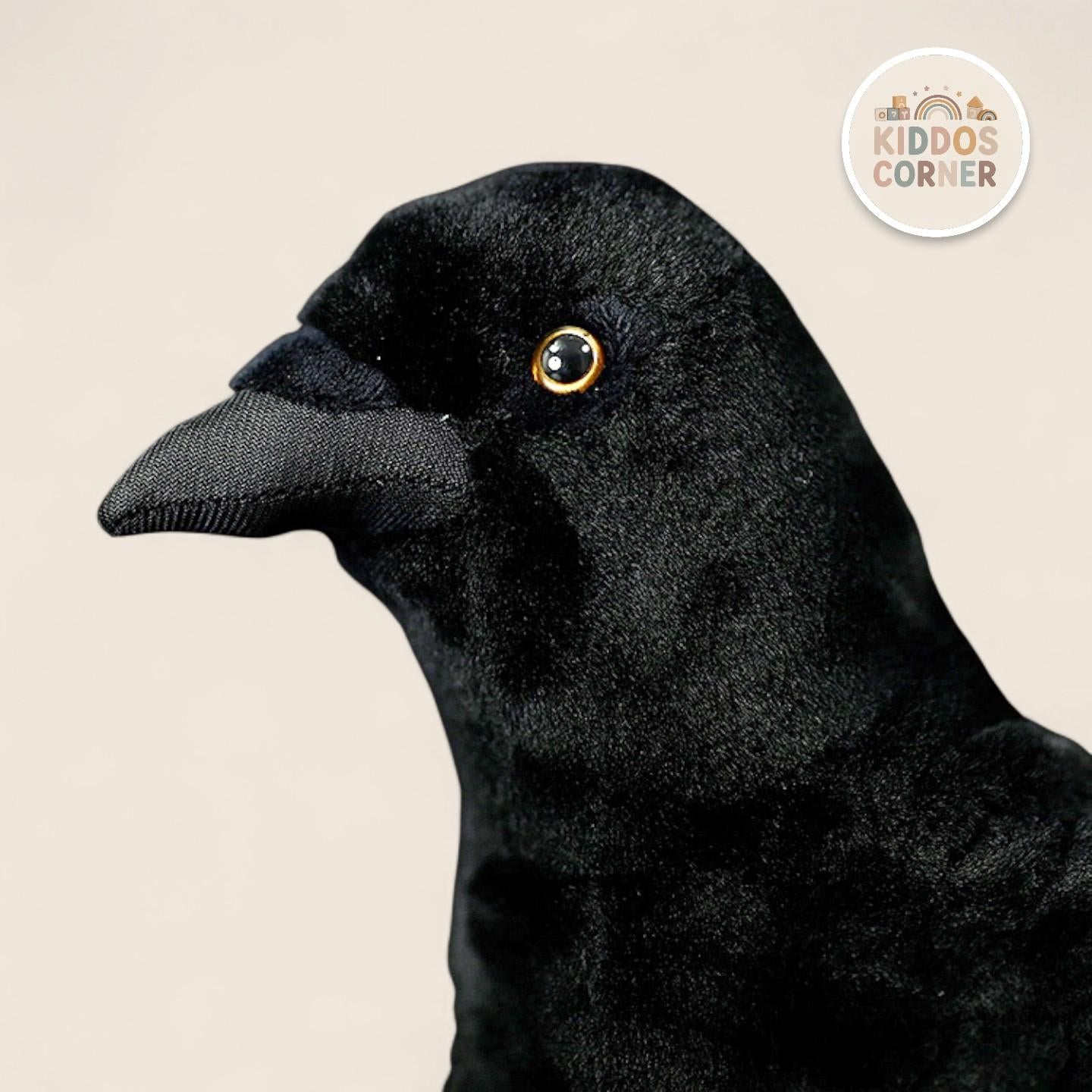 American Crow Bird Soft Stuffed Plush Toy