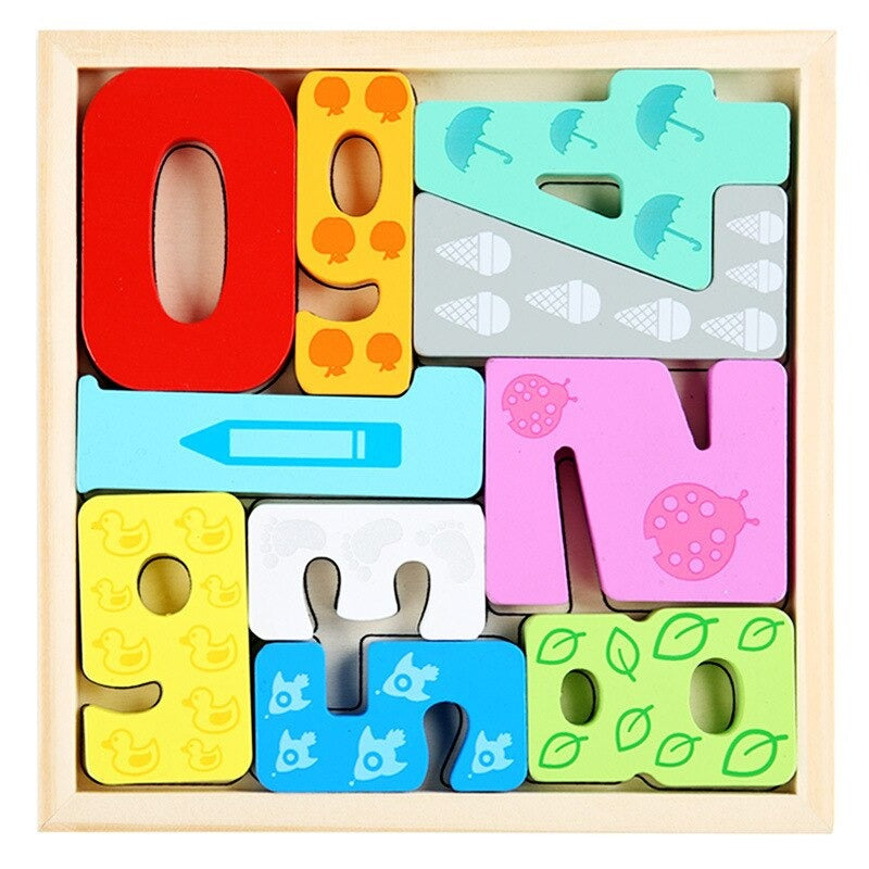 Woods™ - Which shapes fit in the board? - Shape Puzzle (2+1 FREE)