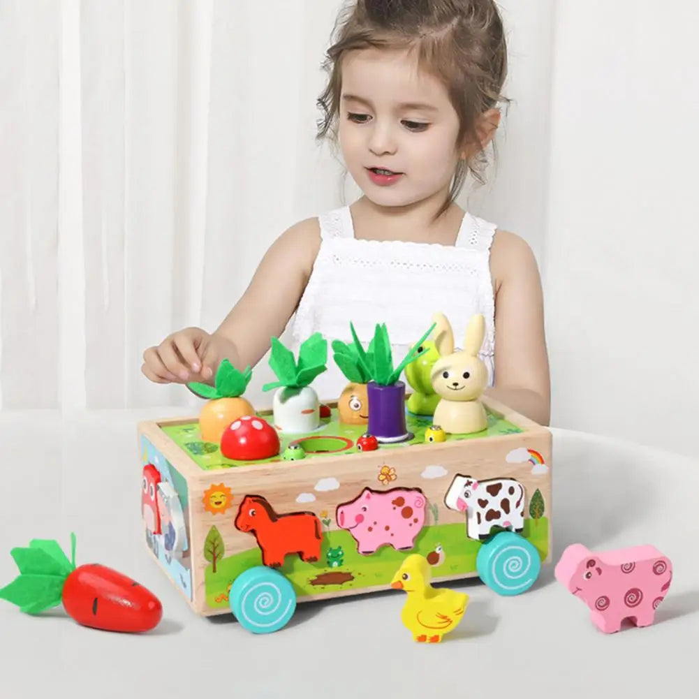 Woods™ - Fun Car Ride - Animal and Vegetable Puzzle