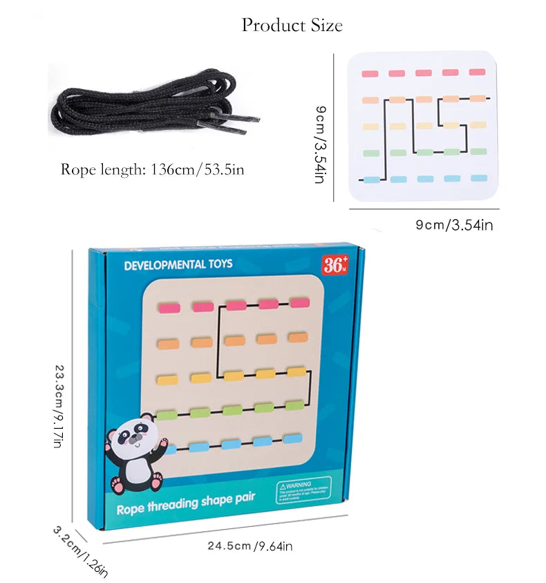 Tangle Toys™ - Knots & Colors - Pattern Making with Rope