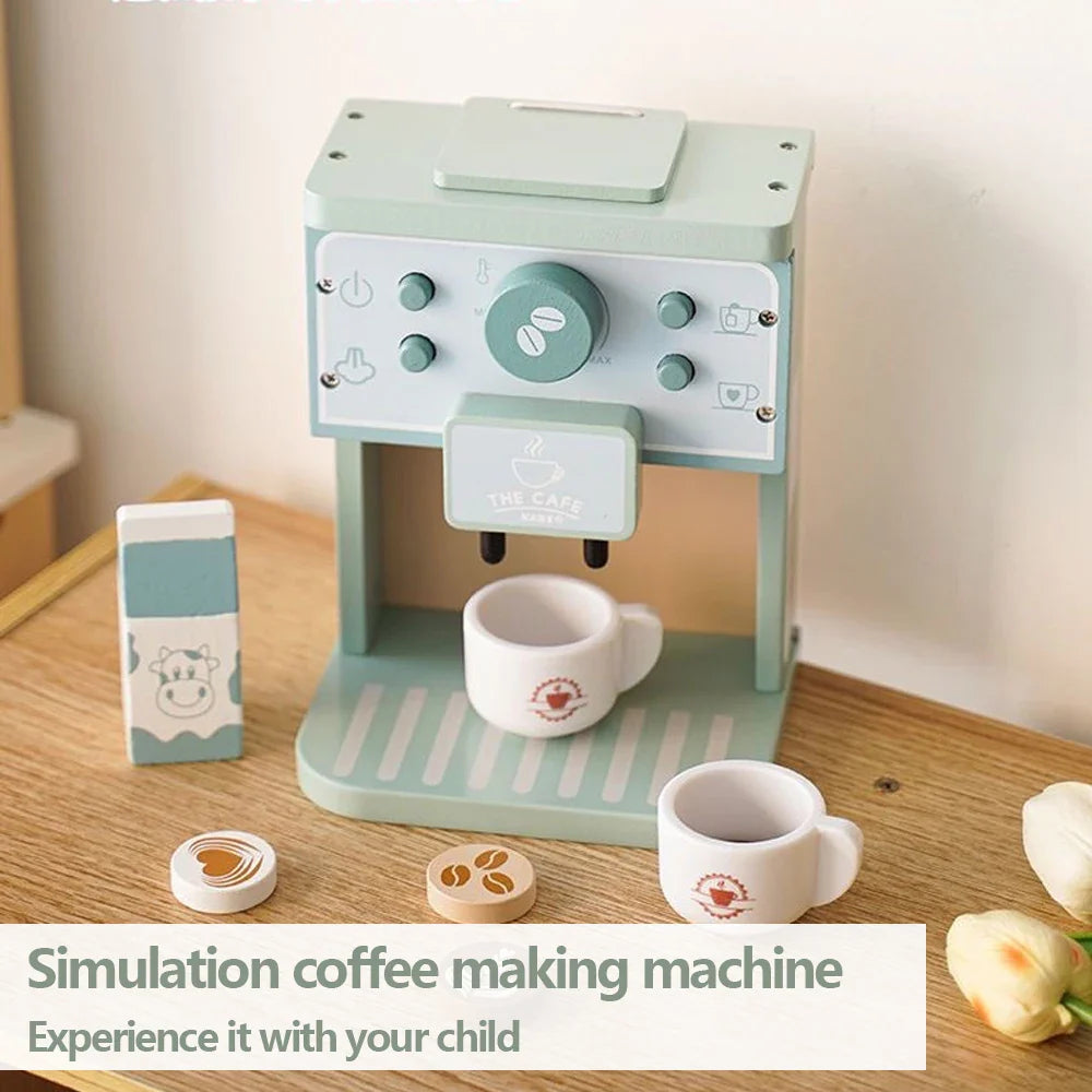 Woods™ - Many Cooking Fun - Wooden Children's Coffee Playset