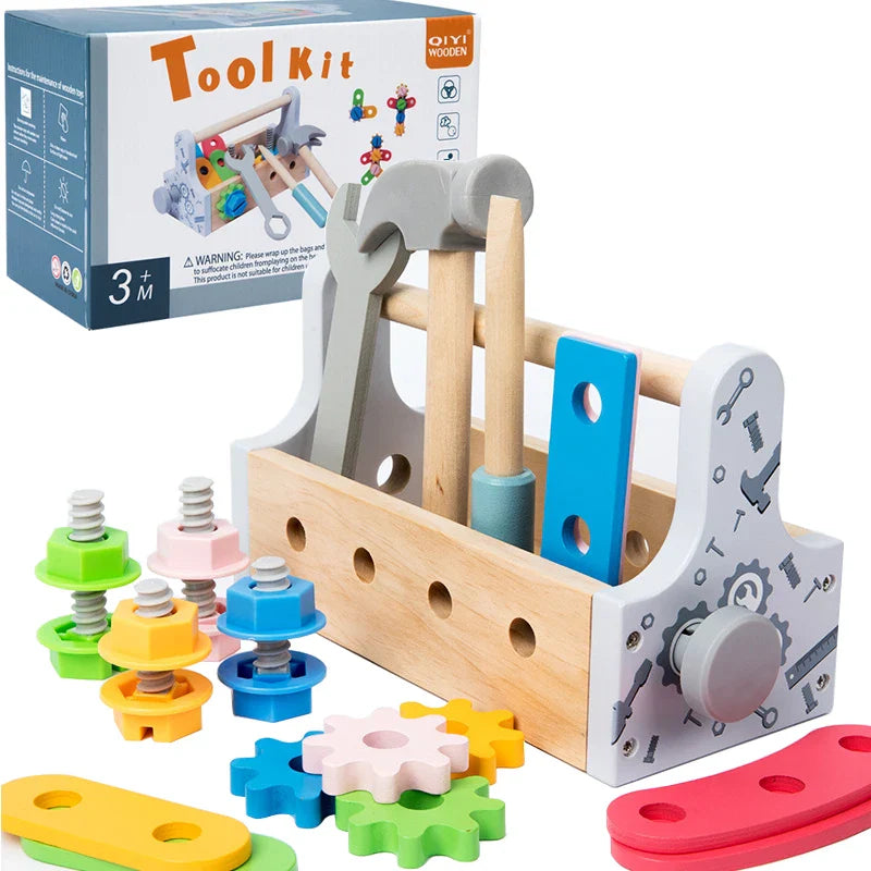 Woods™ - Creative & Problem Solving - Wooden Toolbox