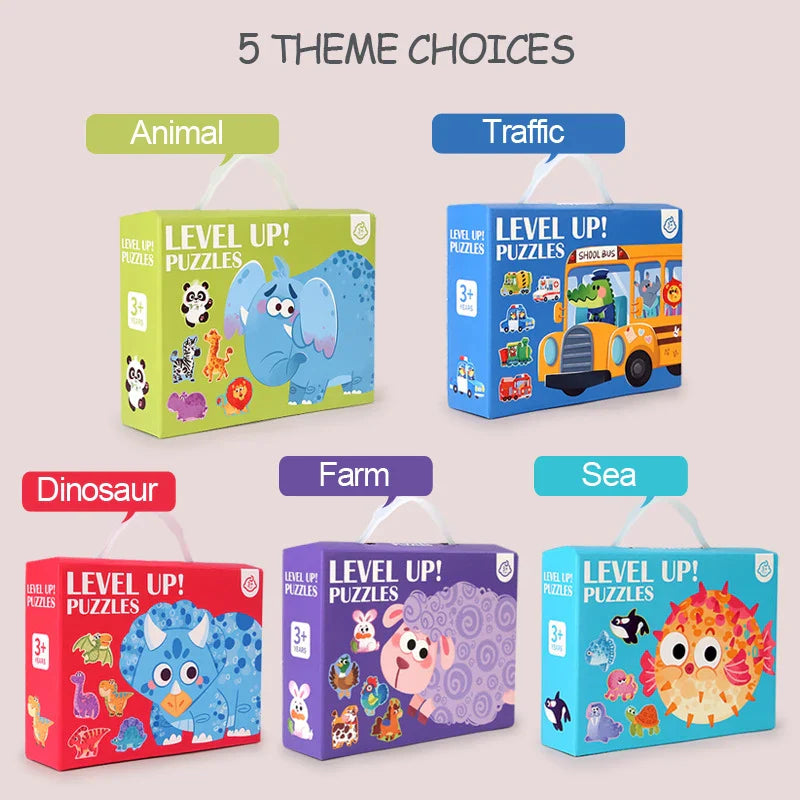 Woods™ - Fine Motor Skills & Creativity - 6-in-1 Puzzle