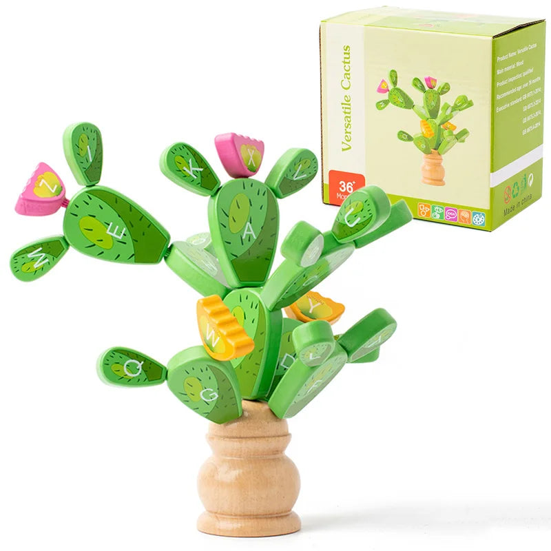 Woods™ - Word Making & Creativity - Cactus Letter Hoop