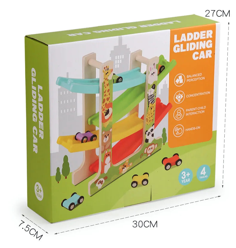 Woods™ - Creative & Educational - Wooden Roller Coaster