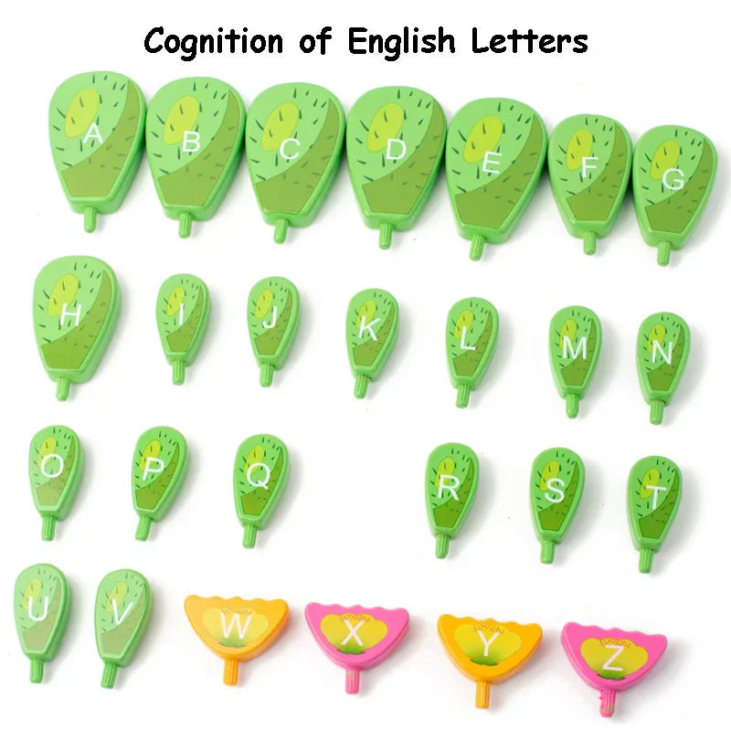 Woods™ - Word Making & Creativity - Cactus Letter Hoop
