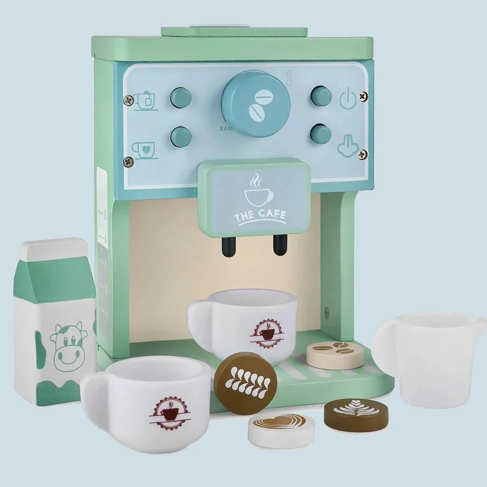 Woods™ - Many Cooking Fun - Wooden Children's Coffee Playset