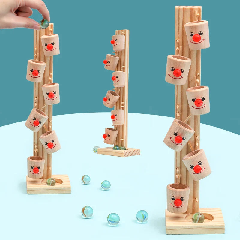 Clown Track™ – Rollers & Leather - Marble Run Toys