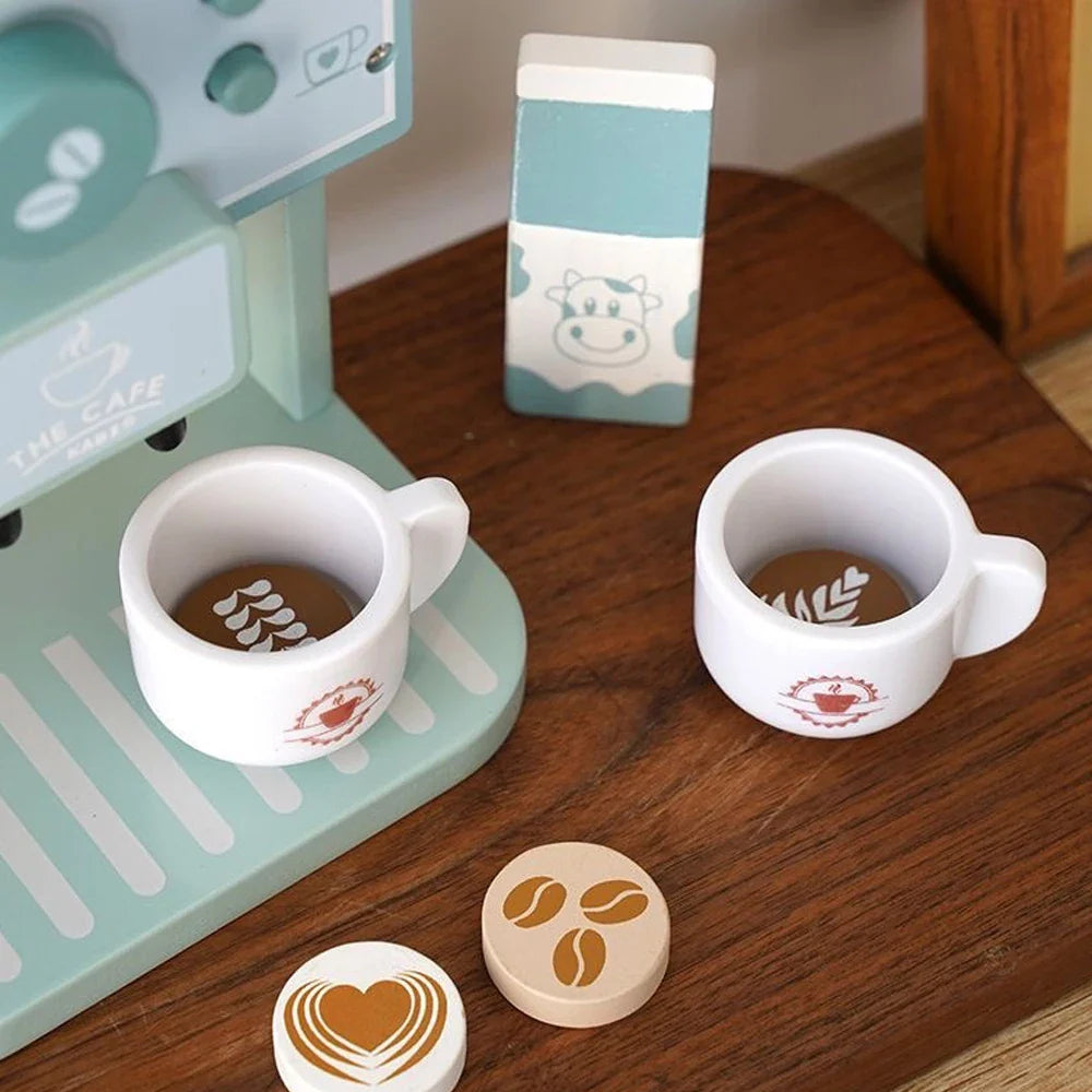 Woods™ - Many Cooking Fun - Wooden Children's Coffee Playset