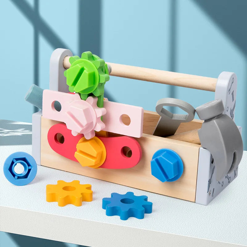 Woods™ - Creative & Problem Solving - Wooden Toolbox