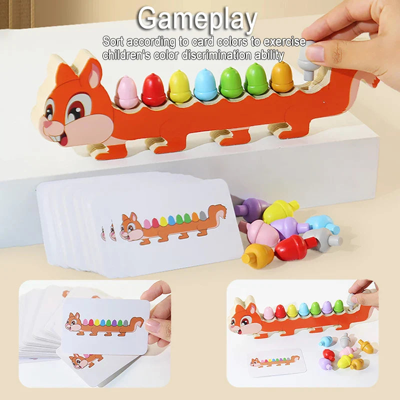 Sensory Color Sticks™ – Colors & Animals – Color Sorting Game