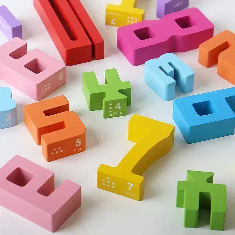 Brain Blocks – Stacking & Learning – Wooden Blocks Game