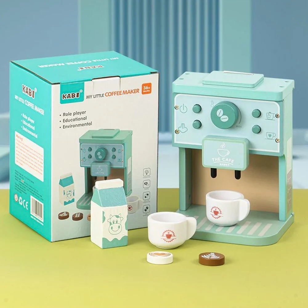 Woods™ - Many Cooking Fun - Wooden Children's Coffee Playset