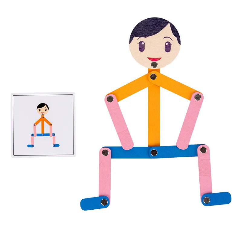 PlayGrow - Growing Playfully - Montessori Puzzle Sportsman