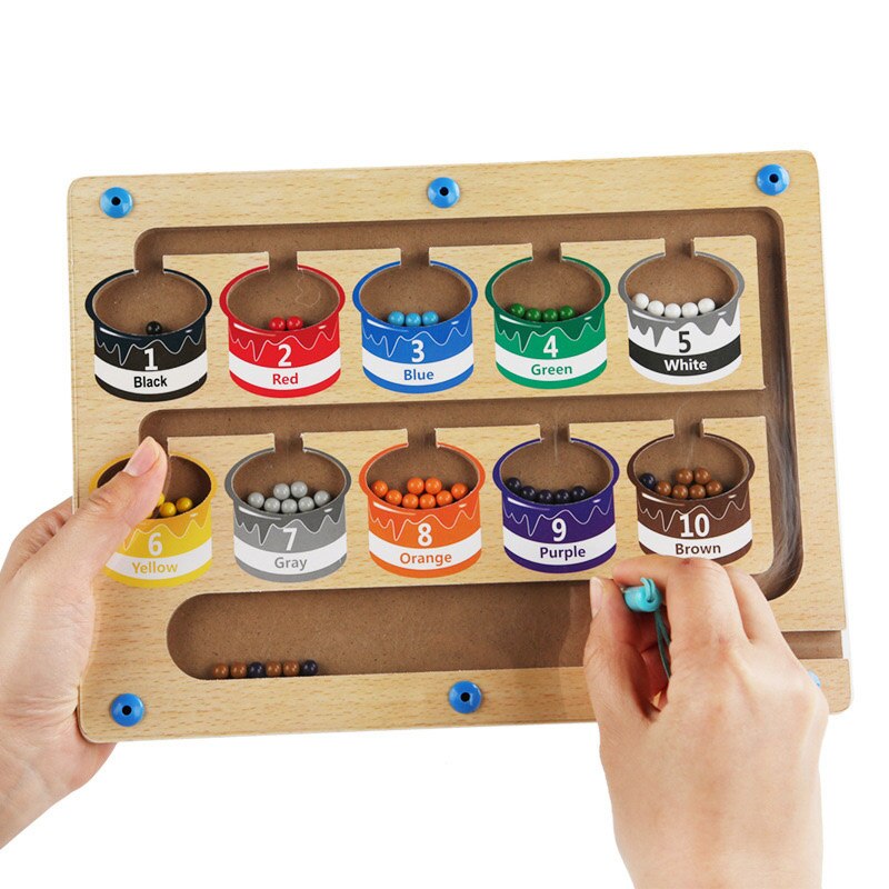Woods™ - Maze Adventure with Magnets - Magnetic Sorting Board