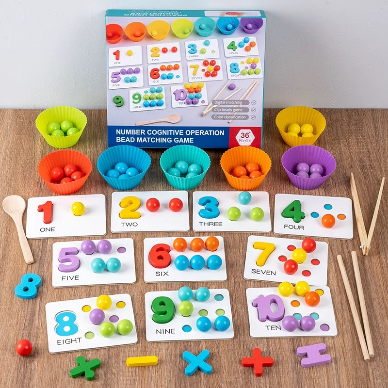 Colors Smart – Learn Playfully – Montessori Counting and Sorting Game