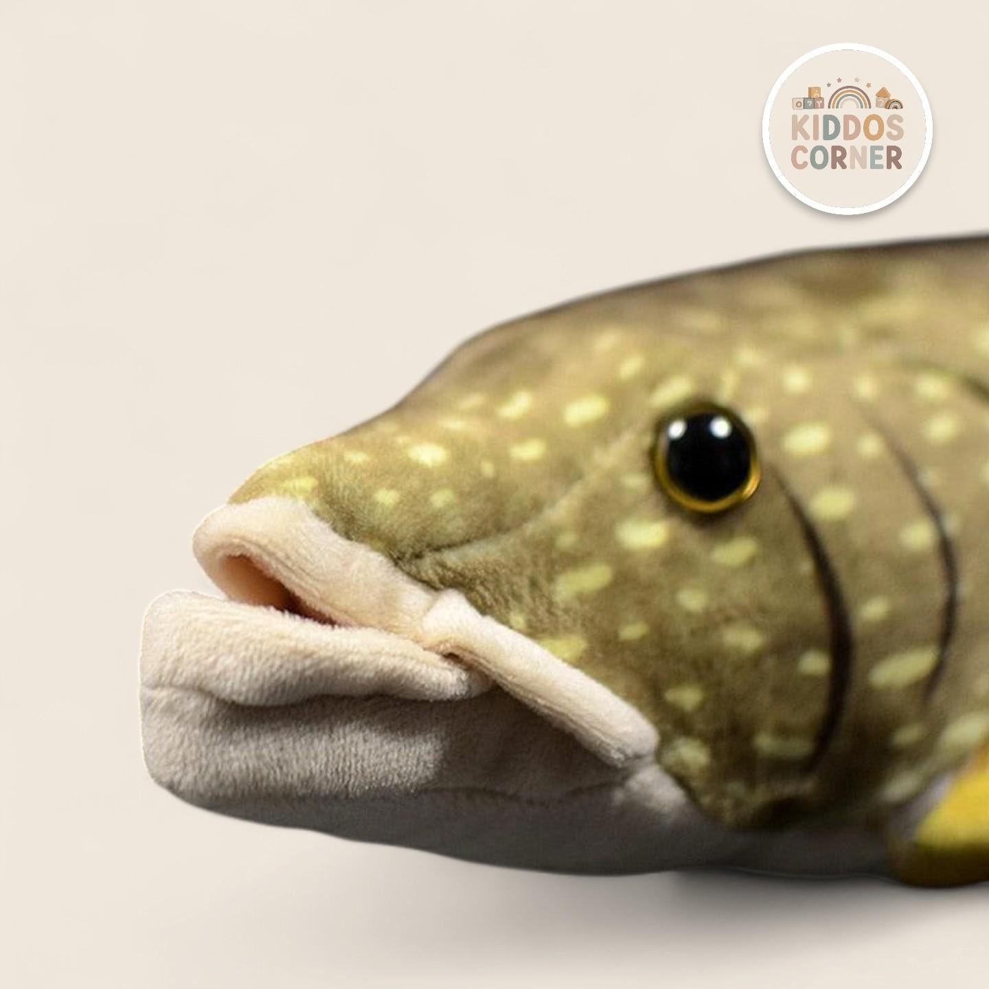 Northern Pike Fish Soft Stuffed Plush Toy