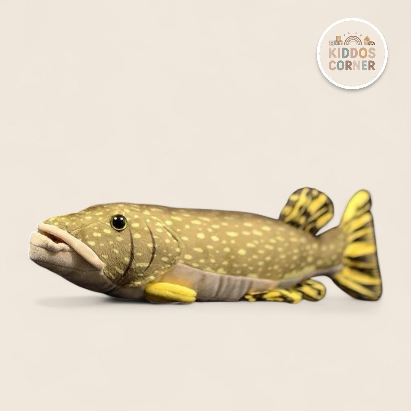 Northern Pike Fish Soft Stuffed Plush Toy