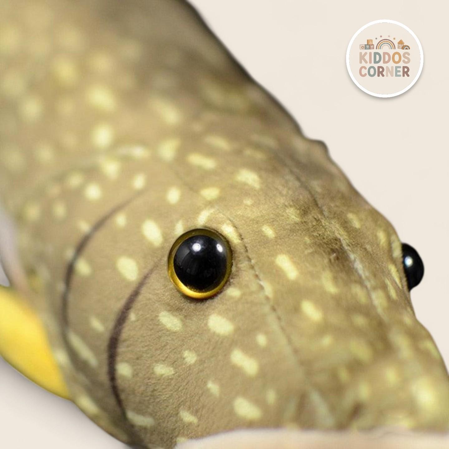 Northern Pike Fish Soft Stuffed Plush Toy