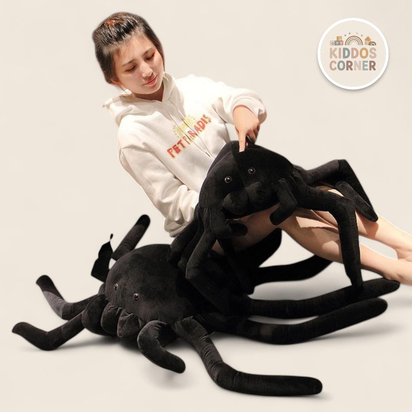 Large Spider Soft Stuffed Plush Pillow Toy