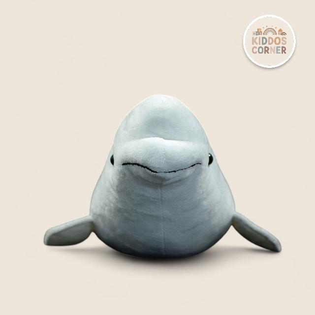 Beluga White Whale Soft Stuffed Plush Toy