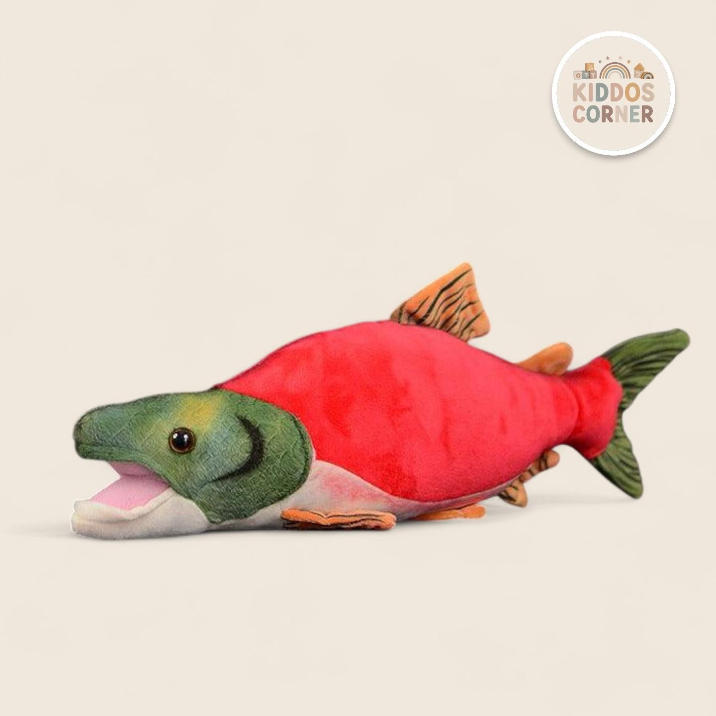Sockeye Salmon Fish Soft Stuffed Plush Toy