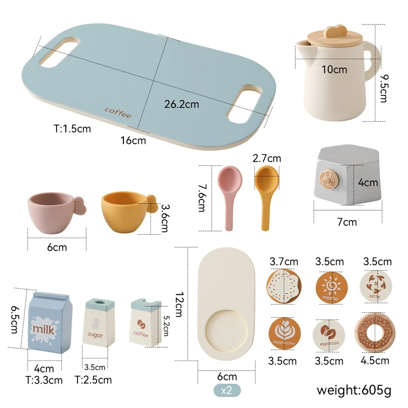 Woods™ - Little Tea Parties - Toy Tea Set