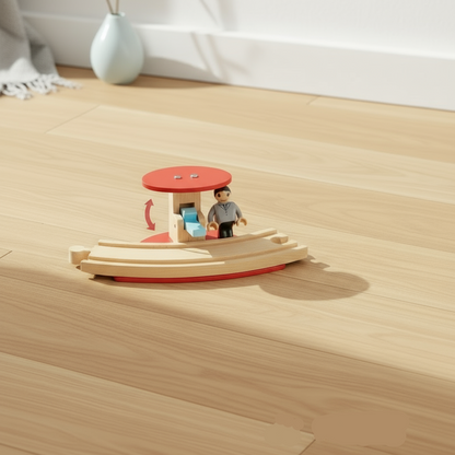 Woods – Stylish & Educational – Wooden Public Transport Playset